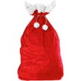 thumbnail image 5 of sac Du Pre Nol, En Velours, 70 X 100 Cm, Rouge Et Blanc, Saint Nicolas, Sac, Accessoire, Accessoires, Fte Thme, Carnaval, Nol, 5 of 5