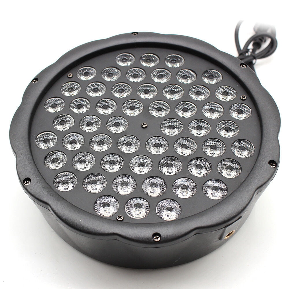162W DMX RGBW LED Par Stage Light Lighting Flat Light Lamp Show Party DJ 54x3W