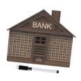 thumbnail image 2 of Baoblaze Money Box with Counter Bedroom with Pen Festival Dorm Kids Wooden Piggy Bank, 2 of 8