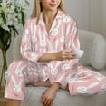 thumbnail image 6 of Naloa Cute Rabbit Carrot Pajamas for Women Set, Womens Pajama Sets, Lounge Sets for Women, 2pjs for Women-Medium, 6 of 7