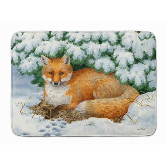 Winter Fox Machine Washable Memory Foam Mat