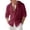 Wine, variant on Men's Cotton Linen Shirts Long Sleeve Button Down Shacket Summer Casual Hawaiian Beach Tops Lightweight Fashion Hoodies (XL, Wine)