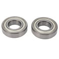 thumbnail image 1 of Double Shielded Rollers, Rubber Sealing Low Friction 6206RS Ball Bearing 2 Pcs Fast Heat Dissipation Sturdy  for Electric Tool, 1 of 7