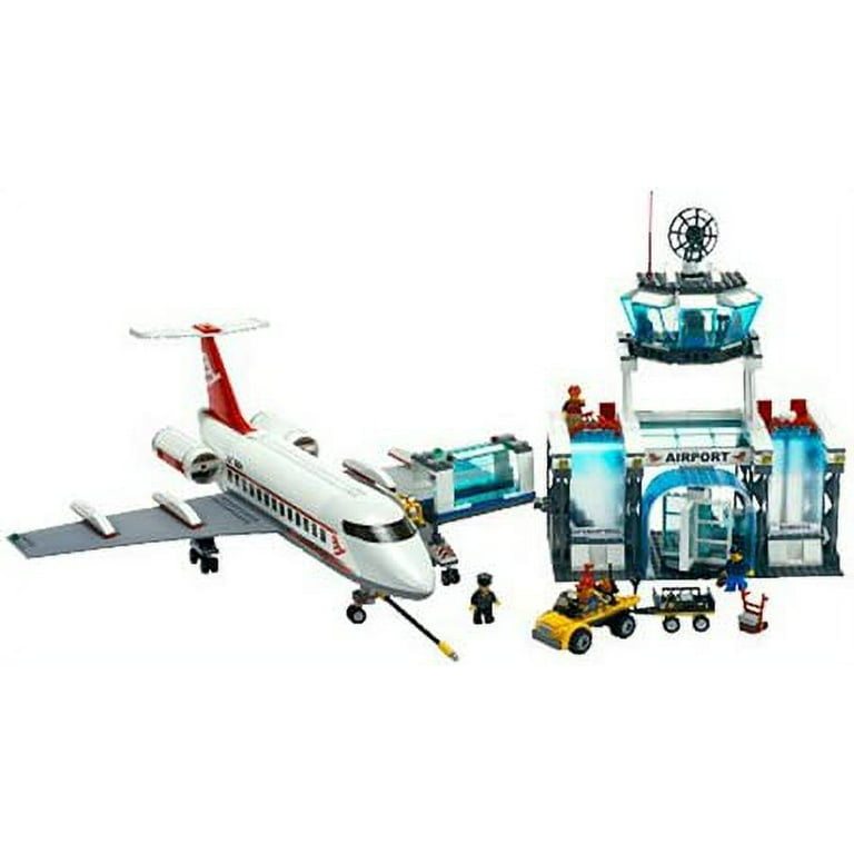 blandt kapsel Lille bitte LEGO City Airport 7894 - Walmart.com