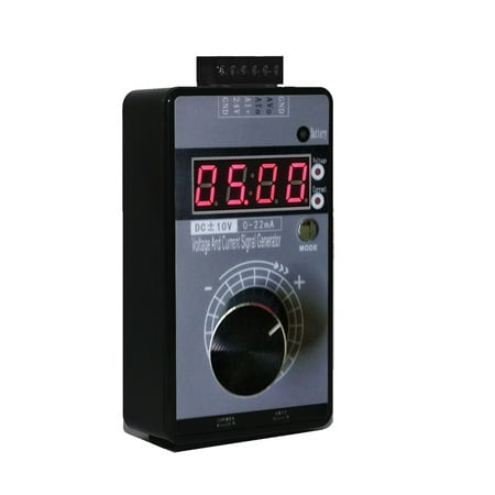 

moobody Portable High Accuracy 0-5V 0-10V 4-20mA Signal Generator Pocket Adjustable Voltage Current Simulator Calibrator
