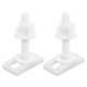 thumbnail image 1 of WORGEOUS Tornillos para el asiento del inodoro de 2 piezas Reemplazo de asiento de plástico universal Tornillo de perno de asiento de asiento para fijar la parte superior, 1 of 7