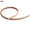 brown 1meter, variant on D20 PVC Flexible Wire Trough 1/3/5M Flexible Small Cable Duct Self-Adhesive Base Cable Bridge For Power Cords Electrical Equipme