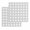 LightGrey, variant on Grey Plaid Kitchen Dish Towels for Drying Dishes Set of 2, Country Cute Love Pastoral Heart Lattice Waffle Weave Microfiber Hand Tea Bathroom Towels Quick Dry & Absorbent Towel 15.7x23.6