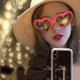 thumbnail image 2 of 2 uds. Gafas de amor por la noche en forma de corazón, gafas de efectos especiales, 2 of 5