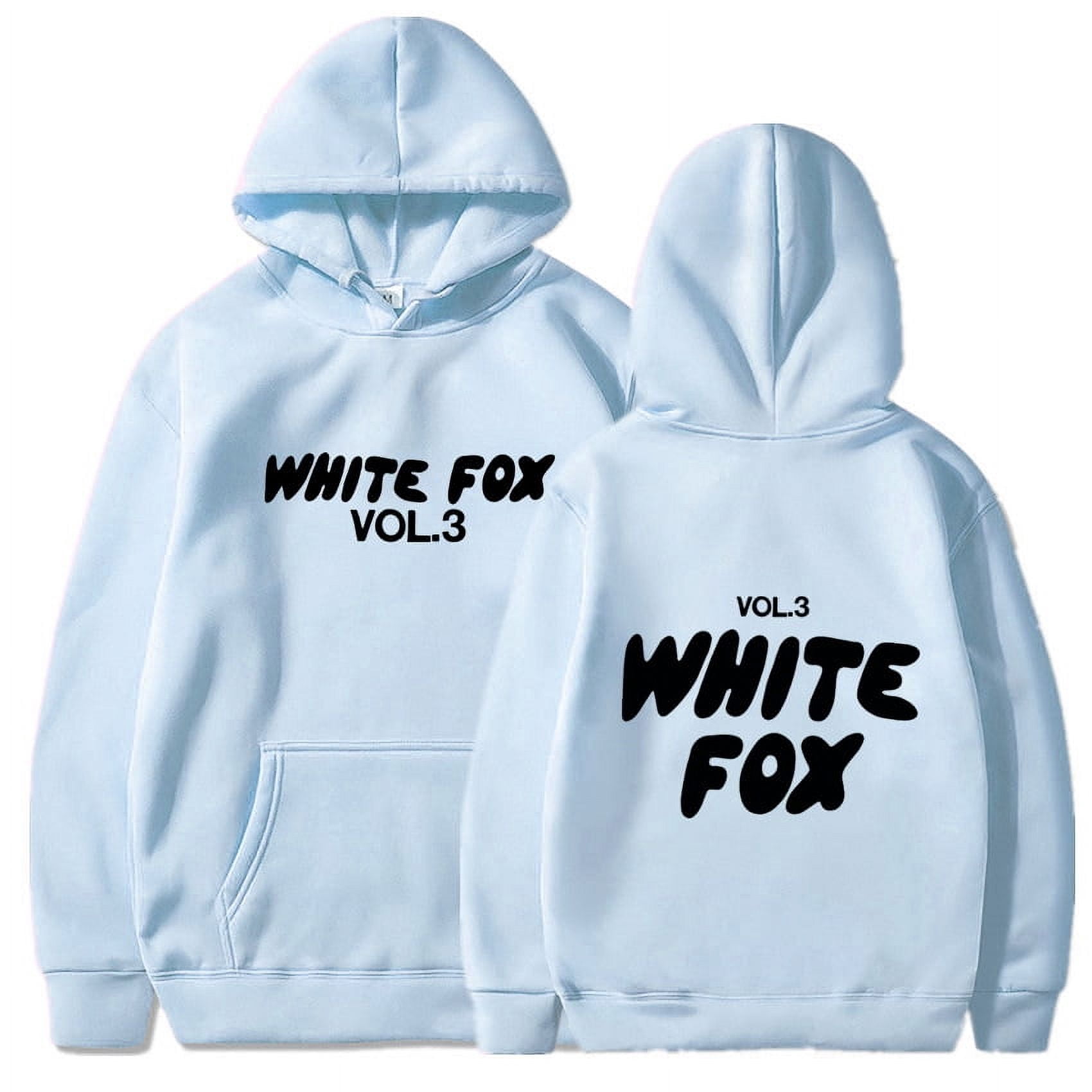 2025 Women'S Hoodie Sweatshirt White Fox 3 Seasons Surrounding