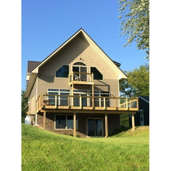 001-2230: Mountain ICF 2 Bed, 3 Bath Luxury Home Plan, 2466 Sq Ft: Full Blueprints with License to Build by Home Plan Marketplace - Lesuto