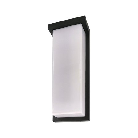 Xtricity - Outdoor Wall Light with Integrated LEDs, 14'' Height, From the Viva Collection, Black