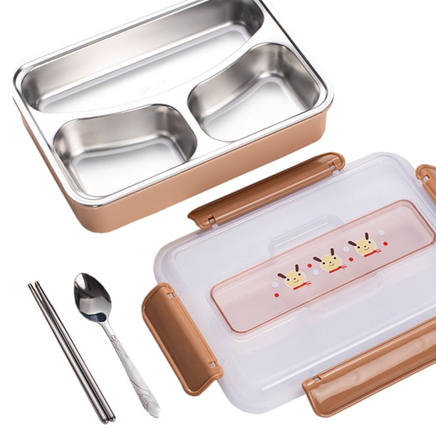 Pisexur Batería de cocina Fiambrera sellada para conservar la frescura, lonchera portátil de gran capacidad con separación, lonchera que conserva el calor para la cocina del hogar