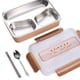 thumbnail image 2 of Sealed Fresh-keeping Box Large-capacity Separated Portable Lunch Box Heat-preserving Lunch Box, 2 of 2