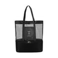 thumbnail image 1 of Bolso de playa de malla, bolso de playa ligero, multifuncional, bolso deportivo, bolso de hombro para aperitivos, piscina, mujeres y hombres, fiesta, 1 of 8
