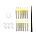 thumbnail image 4 of 12 velas flotantes LED sin llama Blanco cálido, 4 of 9