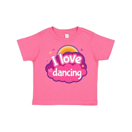 

Inktastic I Love Dancing Dance Teacher Gift Toddler Toddler Girl T-Shirt