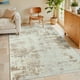thumbnail image 1 of Alfombra Area Yidanamy, 91 x 152 cm, suave y esponjosa, abstracto, beige, 1 of 8