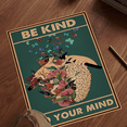 thumbnail image 4 of LOLUIS Be Kind To Your Mind Poster, Vintage Mental Health Awareness Posters, Therapy Counseling Wall Art Home Office Decor DS9, 4 of 6