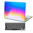 thumbnail image 4 of KSK KAISHEK Hard Case Compatible 2022 2021 2020 2019 2018 Release New MacBook Air 13" with Retina Display and Touch ID USB Type-C Model: A2337 m1/A2179/A1932 Purple series 0050 + Black Keyboard Cover, 4 of 5
