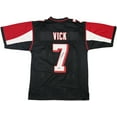thumbnail image 2 of Atlanta Falcons Michael Vick Autographed Black Jersey Beckett BAS Witness 253383, 2 of 3