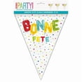 thumbnail image 1 of Bright Bonne Fete Flag Banner, 12 ft, 1 of 3