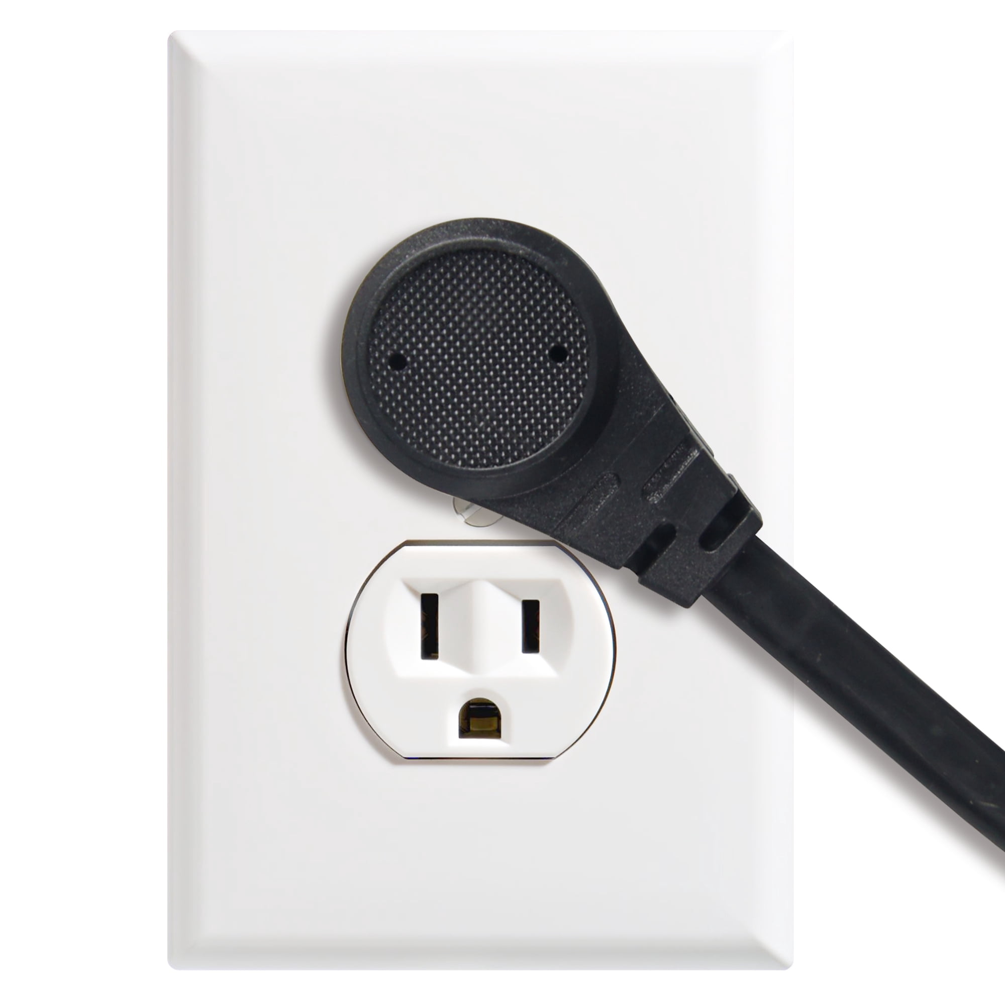 Hyper Tough 9-Outlet Metal Power Strip with 2 USB Ports, 10 ft Cord, Black