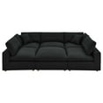 thumbnail image 2 of Modway Commix 6-Piece Down Filled Overstuffed Sectional Sofa in Black, 2 of 10