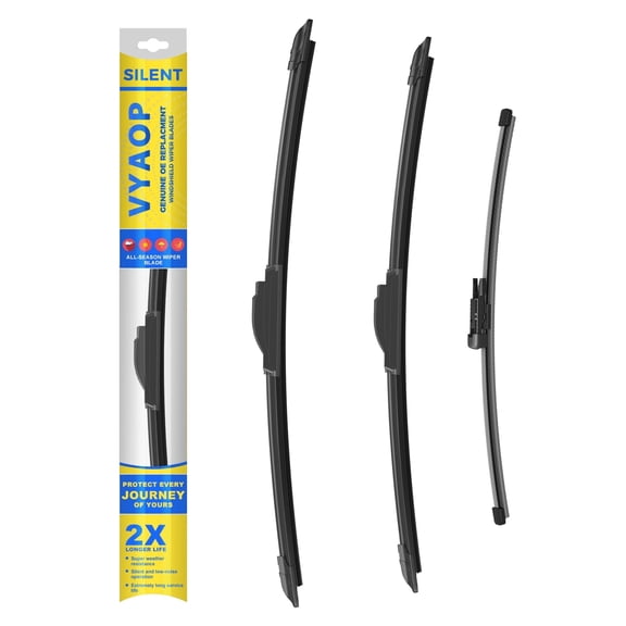 VYAOP Windshield Wipers Replacement for 2017-2022 Kia Niro,2019-2022 Kia Niro EV OEM Quality All Season Wiper Blades 26" 16" 12" (3 Pack)