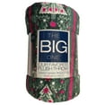 thumbnail image 2 of The Big One Soft Plush Oversized Christmas Trees Throw Blanket, 5 ft x 6 ft, 2 of 4