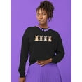 thumbnail image 2 of Corgi Puppies Banner Sweatshirt Women -Image by Shutterstock, Female XX-Large, 2 of 4