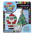 thumbnail image 3 of Melissa & Doug Stained Glass Made Easy Craft Kit - Santa and Tree Ornaments, 3 of 6
