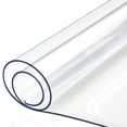 thumbnail image 1 of POINTERTECK Waterproof Tablecloth Clear Oil-proof Cloth  Plastic Home Hotel Dining Table Mat Protector, 1 of 10