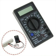 DT 830B LCD Voltmeter Ammeter Ohm Digital Multimeter Leads Electric Battery S4G6