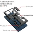 thumbnail image 4 of Case for Galaxy S24 FE,Military Grade Protection [Built-in Back Clip Kickstand] [Magnetic Car Holder] Dual-Layer Heavy Duty TPU+PC Shockproof Phone Case for Samsung Galaxy S24 FE 5G,2024 (Black), 4 of 9