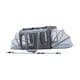thumbnail image 2 of Transportín grande para gatos, transportador para mascotas, transpirable para 2 gatos, transportador plegable para perros para gatitos, gatos grandes, Gris oscuro, 2 of 10