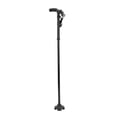 thumbnail image 1 of Elderly Walking Cane, Walking Cane Rotatable Pivoting Quad Base Slip Resistant Adjustable Height With Led Light For Traveling, 1 of 8