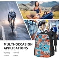 thumbnail image 6 of Cartoon Darwin Backpack The Amazing Anime World Of Gumball Character Backpack Cute Kawaii Travel Backpacks Unisex Cartoon Anime Fan Gift, 6 of 6