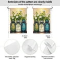 thumbnail image 2 of Welcome Spring Summer Garden Flag With Mason Jars & Daisies Double Sided 12x18 Inch Outdoor Yard Flag Decoration, 2 of 8