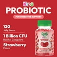 thumbnail image 4 of Human Beanz Kids Probiotic Jelly Beans, 1 Billion CFU Digestive Health for Children, Gut & Immune Support Gummies, Vegetarian Gluten-Free Kosher Halal, 120 Strawberry Gummies, 4 of 10