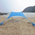 thumbnail image 4 of facefd Portable Beach Sun Shelter Lightweight Durable Beach Shade Easy Setup Beach Sun Shade Canopy No.1, 4 of 6