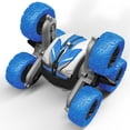 thumbnail image 1 of Remote Control Stunt Car for Boys with 2.4GHz High-Speed Double Sided Rotating Off-Road, Waterproof RC Boat - Blue, 1 of 4