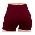 thumbnail image 2 of Short Licra Mujer, Vino, Corto, Unitalla, Deportivo, Dama, Atlético, Boxer, Entrenamiento, Pantalones Cortos, Biker Dahirim Store N21912, 2 of 5