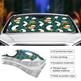 thumbnail image 3 of Yiaed Lgbt Penguin Print Car Windshield Sunshade Front Auto Car Front Window Sun Shade Foldable Sun Visor Shield Cover Auto Accessories for Sedan SUV Truck-Medium, 3 of 5