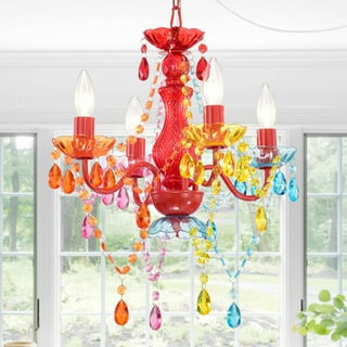 Butterfly Suncatcher Hanging Suncatchers Beads Colorful Chandelier Pendant  Wall Hanging Tree Window