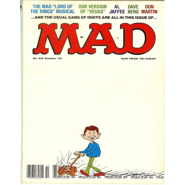 MAD Magazine No 210 Octobre 1979