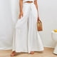 thumbnail image 3 of Pantalones holgados de mujer Primavera Verano Pantalones casuales Moda Color sólido Pantalones femeninos FLhrweasw Nuevo, 3 of 6