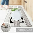 thumbnail image 4 of Hallway Runner Rug, Wreath Boxwood Leaf Flower Home Wooden Spring Farm,Soft Non Slip Entry Mat Washable Kitchen Area Carpet for Bathroom,Bedroom,Living Room,1 Piece, 18x47.2 Inch, 4 of 6