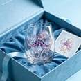 thumbnail image 5 of CuiLiyq 2D Printed Sea Creatures Stemless Wine Glass, Coastal Beach Themed Drinking Tumbler, Nautical Decor Glassware for Water, Wine, Cocktails, Unique Housewarming Gift for Sea Lovers, 5 of 7