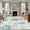 Teal, variant on 2x3 Ft Entryway Area Rug, Sage Green Coastal Kitchen Rug Runner Washable Floor Mat, Coral Starfish Nautical Compass Non Slip Indoor Door Mat Throw Carpet for Bathroom Living Room Bedroom